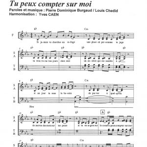 TU PEUX COMPTER SUR MOI