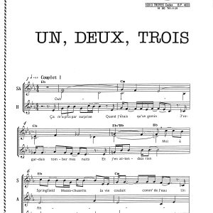 UN DEUX TROIS