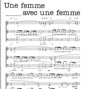 UNE FEMME AVEC UNE FEMME