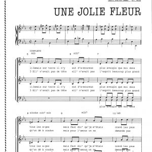 UNE JOLIE FLEUR