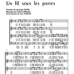 UN FIL SOUS LES PATTES