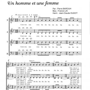 UN HOMME ET UNE FEMME