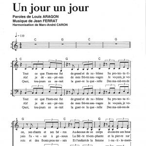 UN JOUR UN JOUR