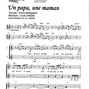UN PAPA UNE MAMAN