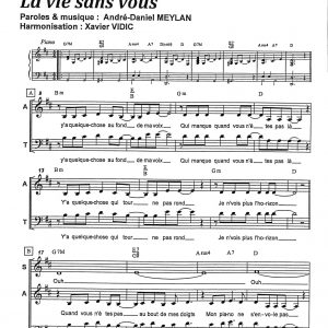 VIE SANS VOUS (LA)