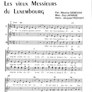VIEUX MESSIEURS DU LUXEMBOURG (LES)