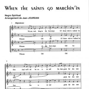 WHEN THE SAINTS GO MARCHIN'IN