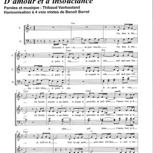 D'AMOUR ET D'INSOUCIANCE