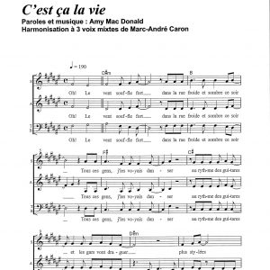 C'EST CA LA VIE