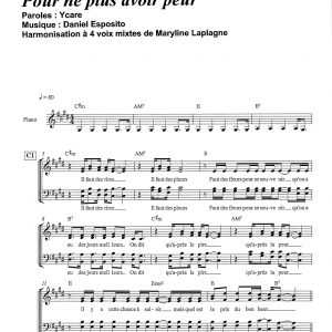 POUR NE PLUS AVOIR PEUR