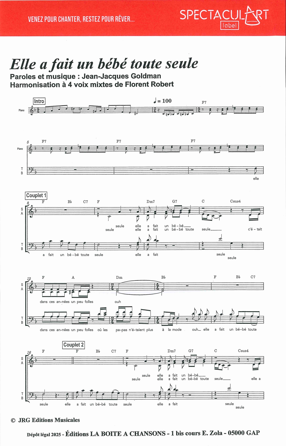 ELLE A FAIT UN BÉBÉ TOUTE SEULE