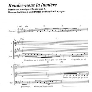 RENDEZ NOUS LA LUMIERE